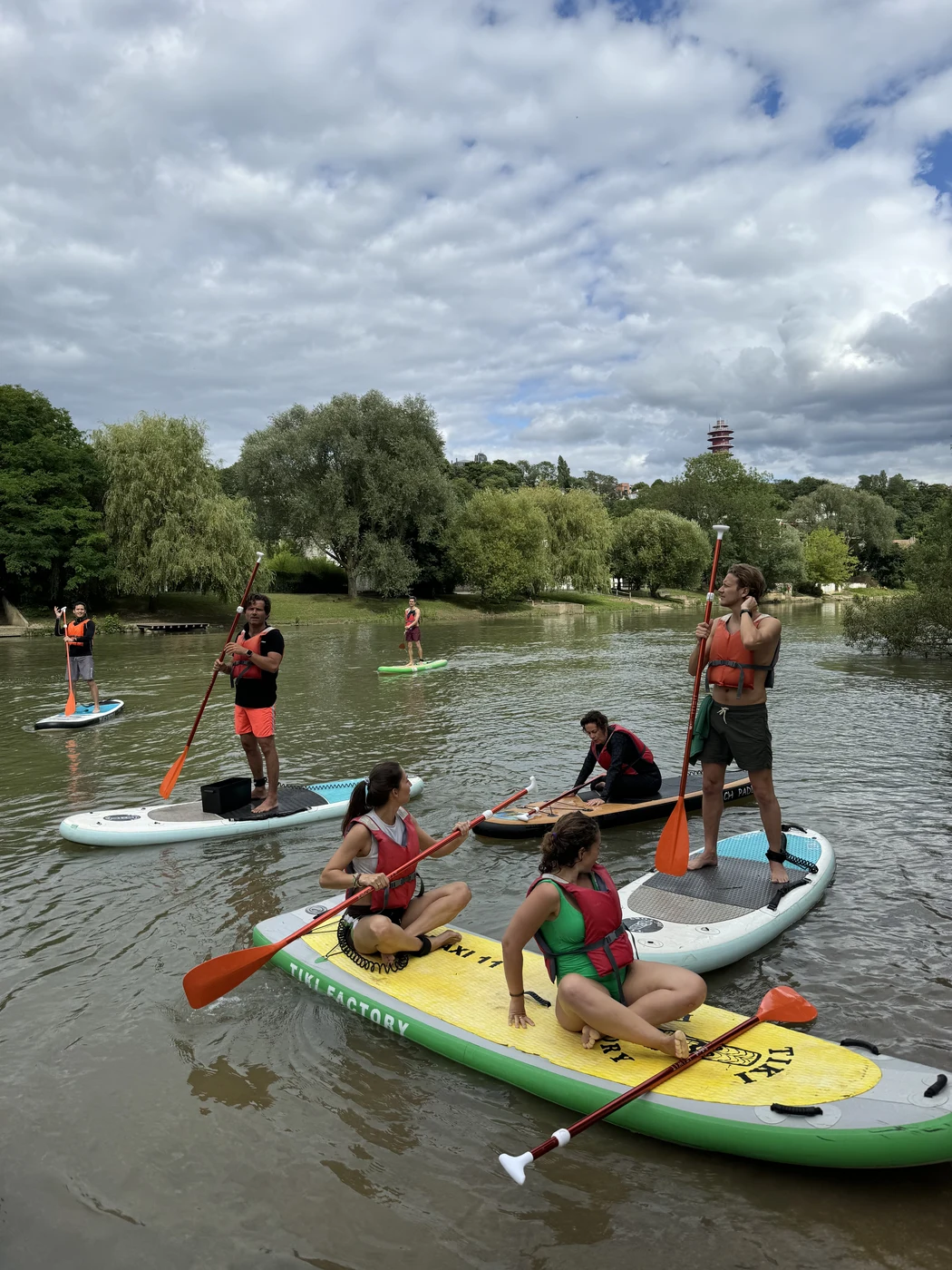 Balade en paddle sur la Marne